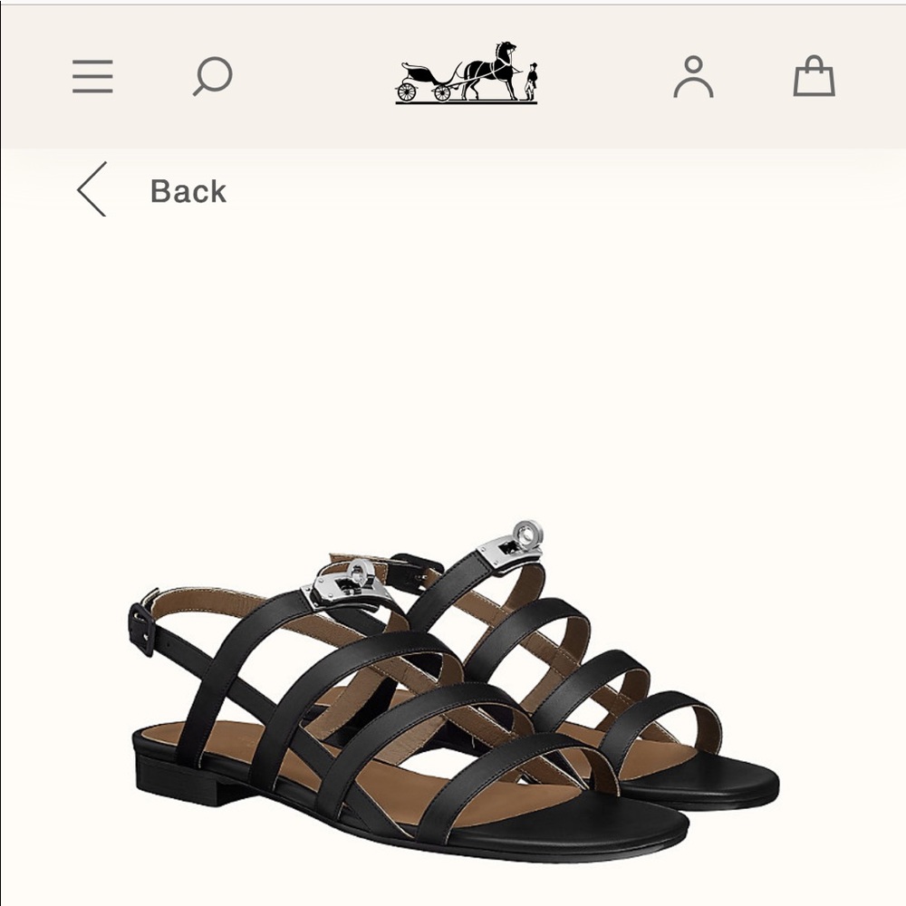 Hermes Transat sandals, size 36